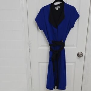Shelby & Palmer Black & Blue Dress